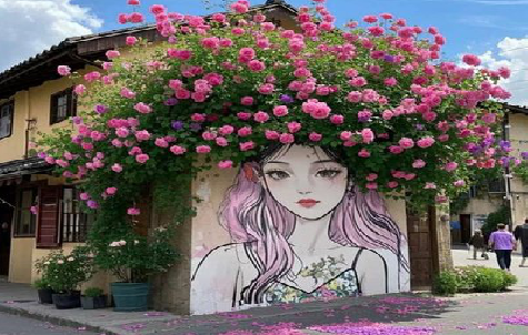 钟山怎么设计网红打卡墙绘