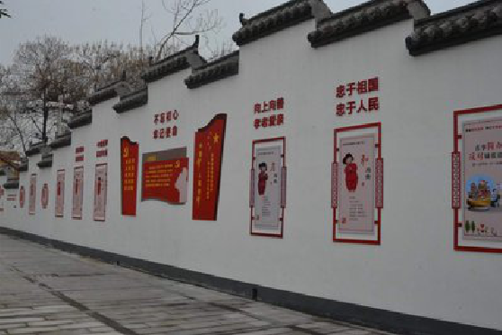 钟山墙体彩绘-乡村文化墙