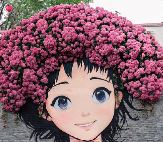 钟山墙体彩绘-网红墙打卡