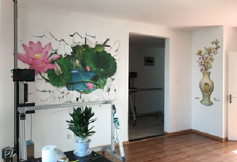 钟山墙体彩绘相比墙纸的优势。