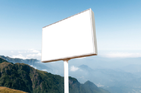 钟山户外广告变革的趋势。